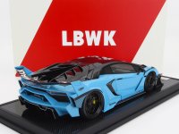 LAMBORGHINI - AVENTADOR GT EVO LBWK LB-WORKS 2019 - SKY BLUE CARBON BLACK