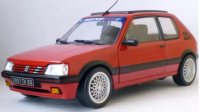 Peugeot 205 GTi 1.9 PTS deco 1991 Rouge Vallelunga