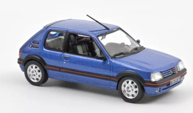 Peugeot 205 GTi 1.9 1992 Bleu Miami