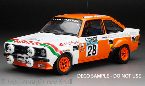 Ford Escort Mk II RS 1800, RHD, No.28, Rallye WM, 