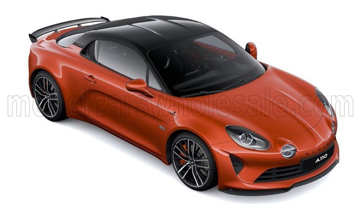 RENAULT - ALPINE A110 S PACK AERO 2022 - ORANGE ME