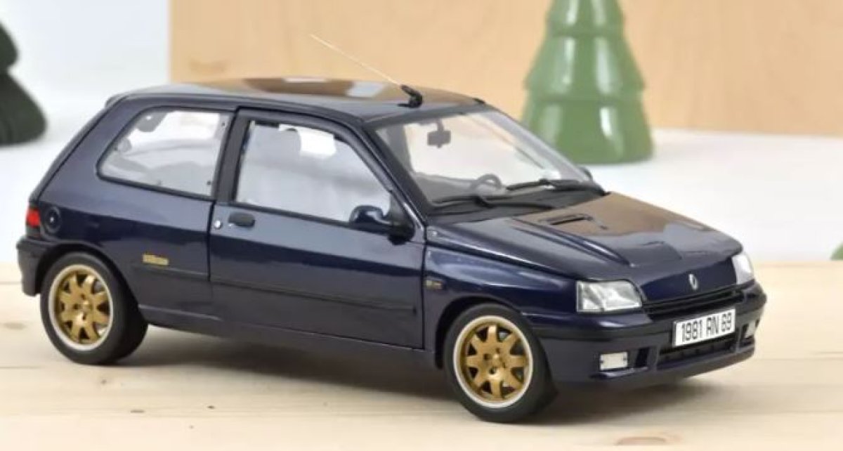 Voiture Miniature Renault Clio Williams 1993 Blue 1/18 - 185230 NOREV