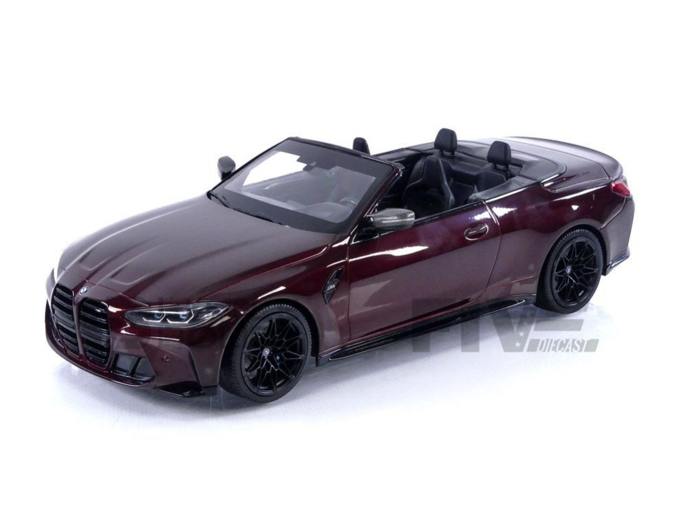 BMW M4 CABRIOLET 2020, rood metallique