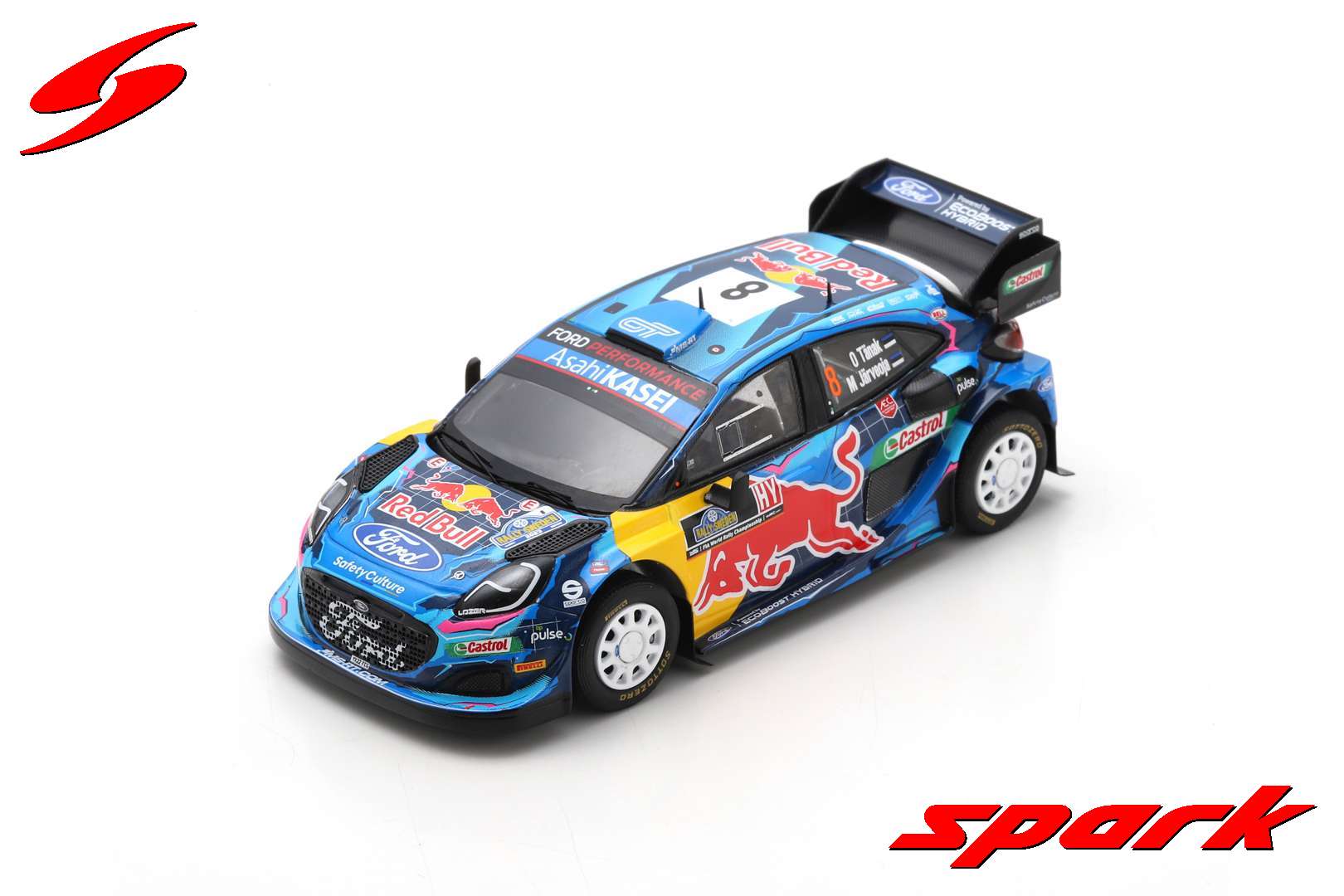 FORD PUMA RALLY1 N°8 WINNER RALLYE SUÈDE 2023 O.