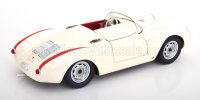 PORSCHE - 550A SPIDER 1953 - Wit/rood