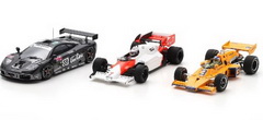 BOX OF 3 MCLAREN MINIATURES TRIPLE - McLaren M16C 