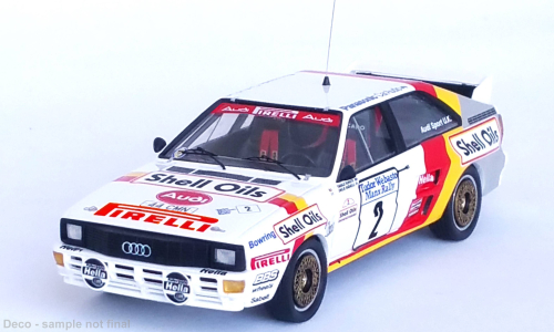 Audi quattro, No.2, Shell Oils, Rallye Manx, H.Dem