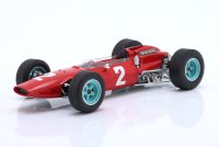 FERRARI - F1 158 TEAM SCUDERIA FERRARI N 2 WORLD CHAMPION WINNER MONZA ITALY GP 1964 JOHN SURTEES