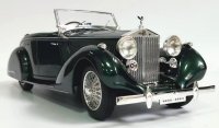 ROLLS ROYCE - 25-30 GURNEY NUTTING ALL WEATHER CABRIOLET OPEN 1937 - GROEN