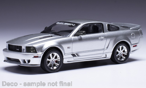 Ford Mustang Saleen S281, metallic-grijs, Hellcat,