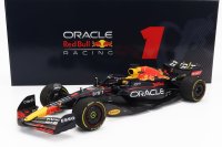 RED BULL - F1 RB18 TEAM ORACLE RED BULL RACING N 1 WORLD CHAMPION WINNER ZANDVOORT DUTCH GP 2022 WITH FLAG AND FIGURE MAX VERSTAPPEN