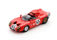 ALFA ROMEO 33 N°65 12H SEBRING 1967 A. DE ADAMICH T. ZECCOLI