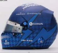 HELMET ZHOU GUANYU ALFA ROMEO F1 TEAM GP JAPON 2023