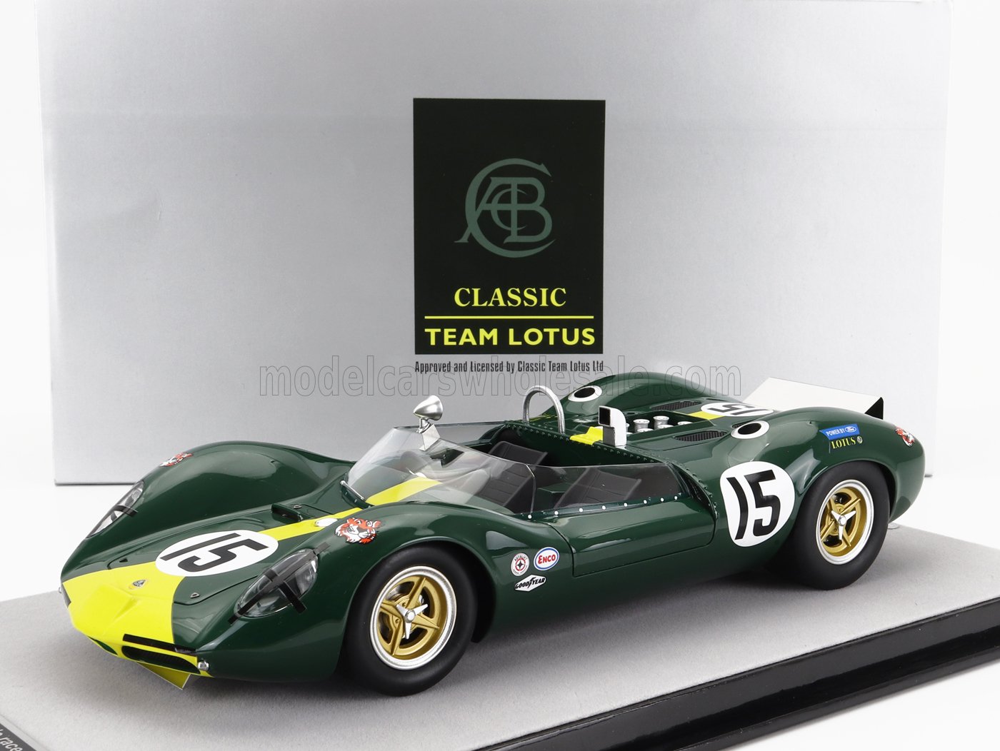 LOTUS - TYPE 30 N 15 RIVERSIDE RACE 1964 JIM CLARK