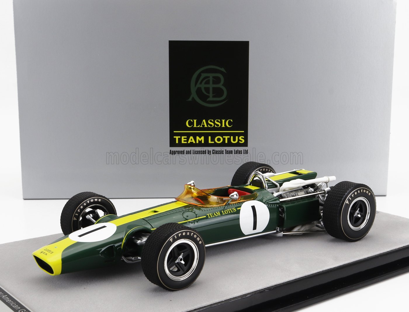 LOTUS - F1 43 TEAM LOTUS N 1 WINNER USA GP 1966 JI