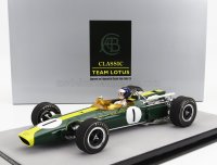 LOTUS - F1 43 TEAM LOTUS N 1 WINNER USA GP (with pilot figure) 1966 JIM CLARK - BRITISH RACING