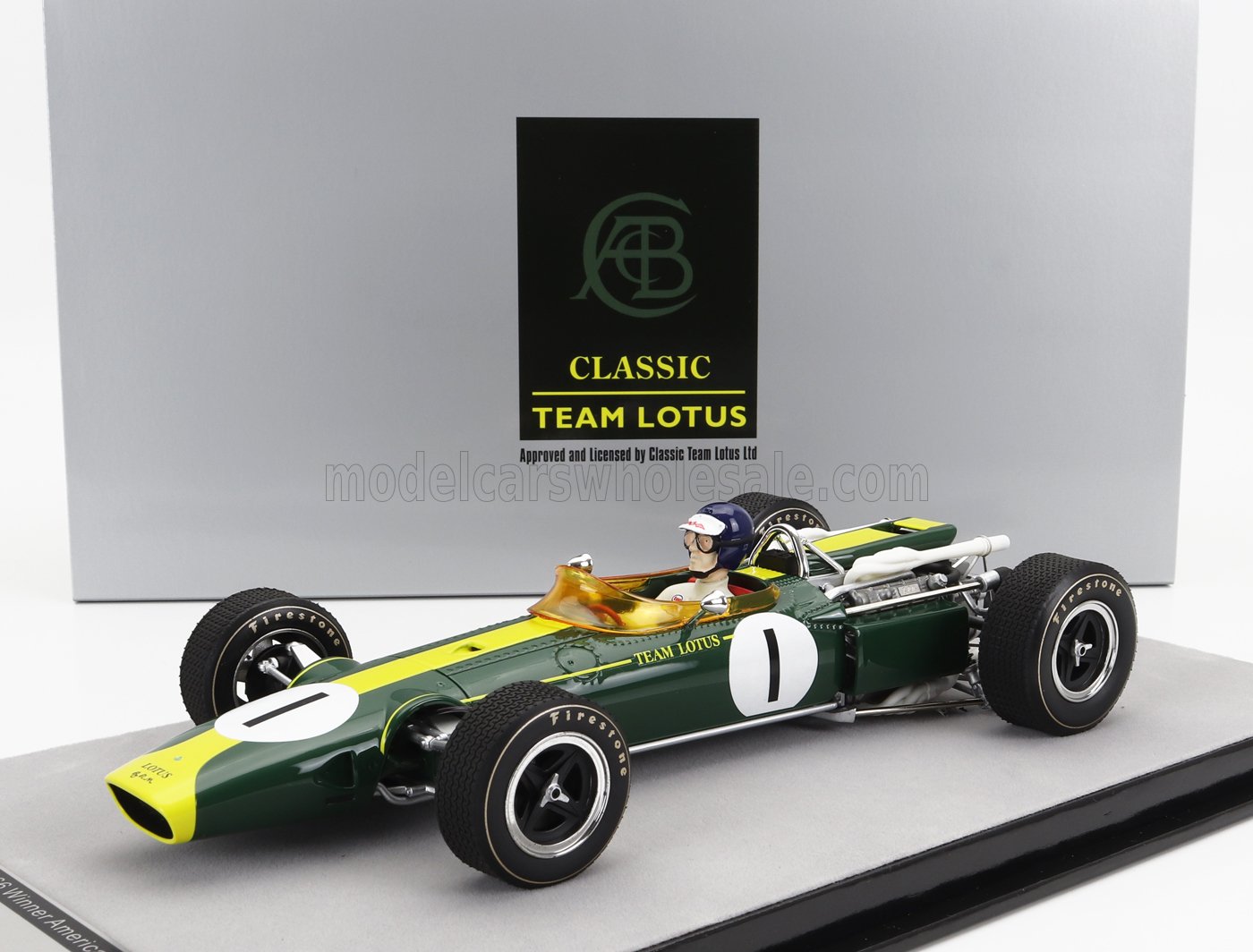 LOTUS - F1 43 TEAM LOTUS N 1 WINNER USA GP (with p