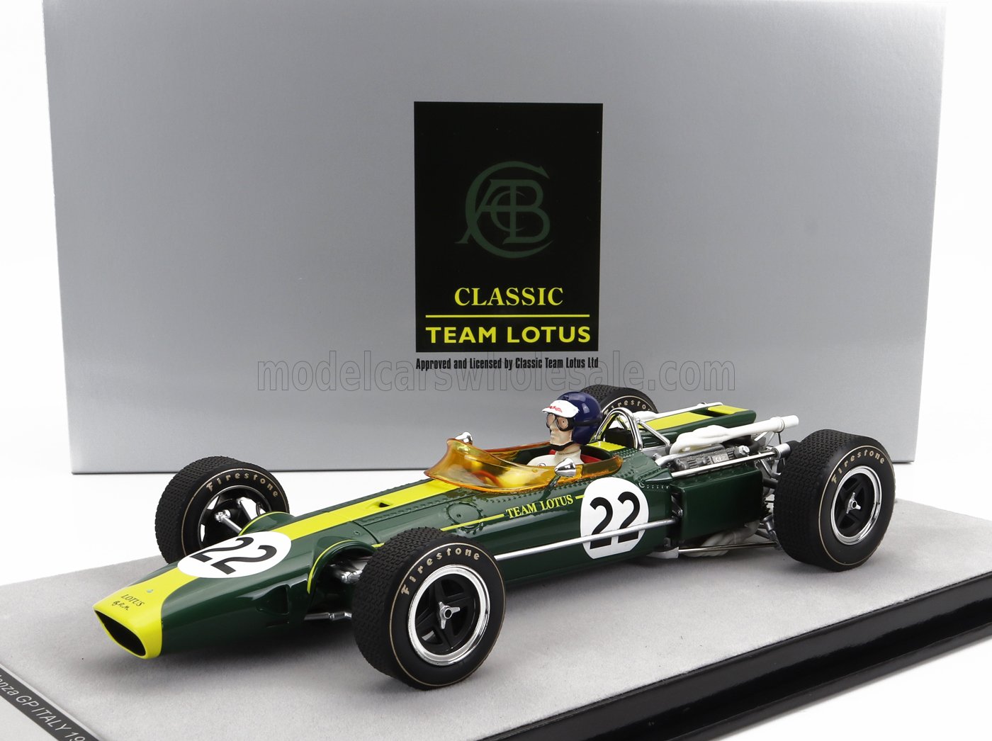 LOTUS - F1 43 TEAM LOTUS N 22 MONZA ITALY GP (with