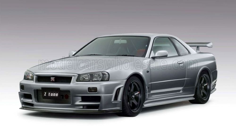 NISSAN - SKYLINE GT-R (R34) Z-TUNE 2002 - ZILVER