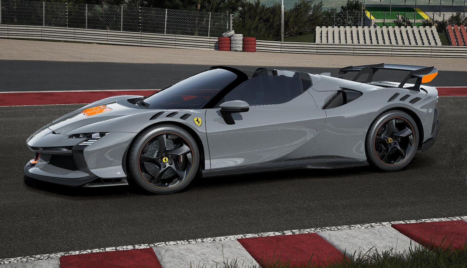 FERRARI SF90XX SPIDER - Grigio Nardo