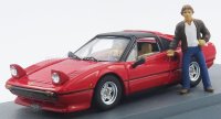 FERRARI - 308 GTS 1977 - PERSONAL CAR GILLES VILLENEUVE WITH FIGURE