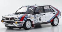 LANCIA - DELTA HF INTEGRALE 4WD TEAM LANCIA N 4 WINNAAR RALLY 1000 MEREN 1987 M.ALEN - I.KIVIMAKI