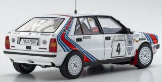 LANCIA - DELTA HF INTEGRALE 4WD TEAM LANCIA N 4 WINNAAR RALLY 1000 MEREN 1987 M.ALEN - I.KIVIMAKI