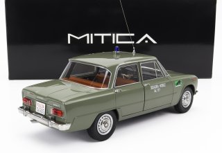 ALFA ROMEO - GIULIA 1.6 Ti POLIZIA MILANO 1963 - SQUADRA MOBILE TEL. 777 - VERDE LUCIDO - VERT
