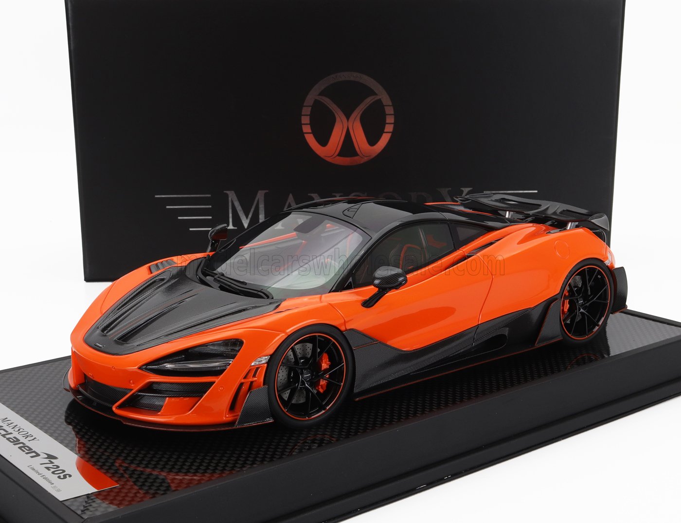 McLAREN - 720S MANSORY 2019 - ORANGE CARBON