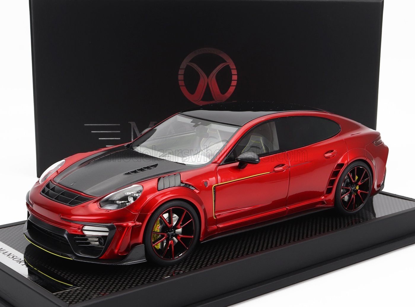 PORSCHE - PANAMERA MANSORY 2019 - RED MET CARBON