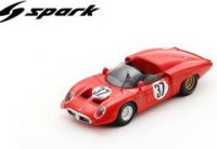 ALFA ROMEO 33 N°37 JOURNÉES TEST LE MANS 1967