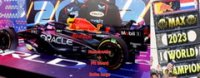 RB19 N°1 ORACLE RED BULL RACING 2nd SPRINT RACE GP QATAR 2023 VERSTAPPEN W/PITBOARD