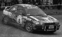 Subaru Impreza 555, No.8, Rallye WM, Rallye Neuseeland, P.Bourne/G.Vincent, 1997