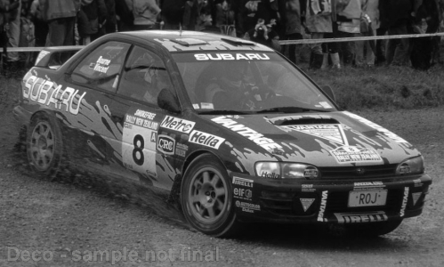 Subaru Impreza 555, No.8, Rallye WM, Rallye Neusee