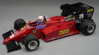 FERRARI - F1 126C4-M2 N 28 EUROPESE GP (met pilootfiguur) 1984 RENE ARNOUX