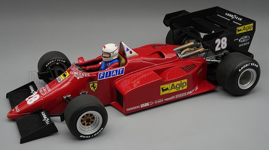 FERRARI - F1 126C4-M2 N 28 EUROPESE GP (met piloot