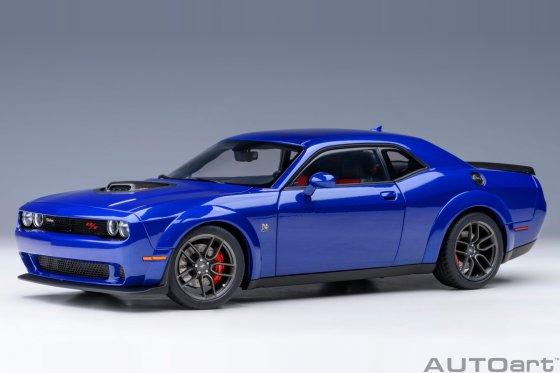 Dodge Challenger R/T Scat Pack Shaker Widebody 2022 (Indigoblauw)