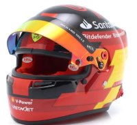 HELM FERRARI SF-23 TEAM SCUDERIA FERRARI N 55 SEASON 2023 CARLOS SAINZ