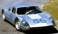 PORSCHE - 904 CARRERA GTS ch.904-005 N 86 WINNER TARGA FLORIO 1964 COLIN DAVIS - ANTONIO PUCCI - SILVER