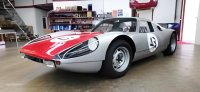 PORSCHE - 904 CARRERA GTS ch.904-042 N 43 500km SPA 1964 LEON DERNIER - SILVER RED