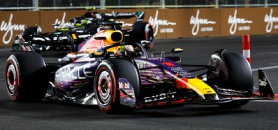 RED BULL RACING RB19 N°1 ORACLE RED BULL RACING WINNER GP LAS VEGAS 2023 MAX VERSTAPPEN