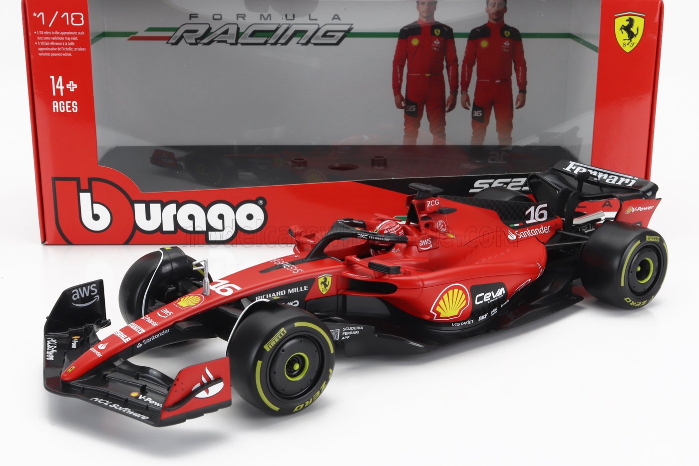 FERRARI - F1 F-23 TEAM SCUDERIA FERRARI N 16 SEASO