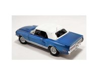 Shelby GT500 Convertible 1967 , blauw ,witte hardtop