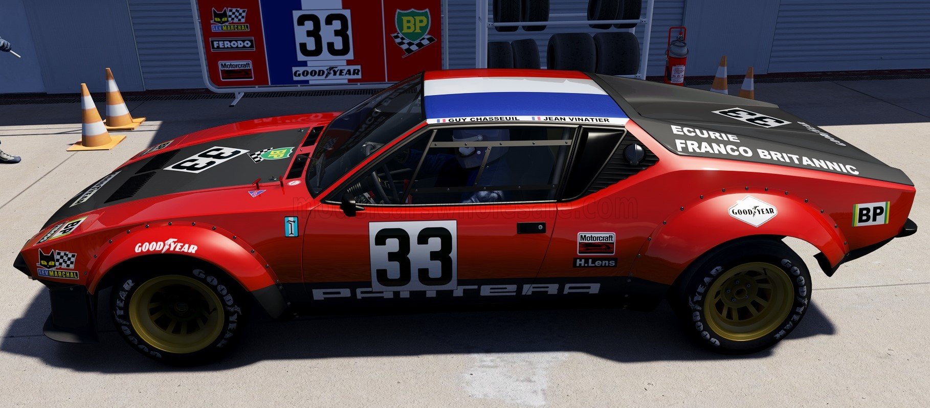 DE TOMASO - PANTERA 5.8L V8 TEAM SOCIÉTÉ FRANCO-