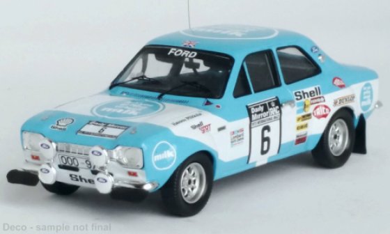Ford Escort MK I RS 1600, No.6, Rallye WM, RAC Rallye, H.Mikkola/J.Davenport, 1973