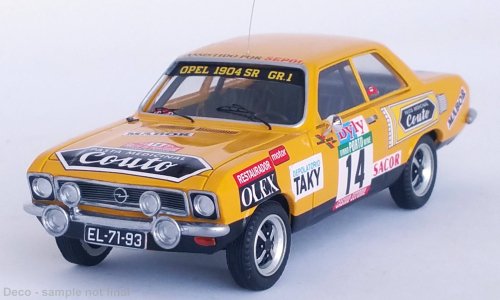 Opel Ascona A, No.14, Rallye WM, Rallye Portugal, 