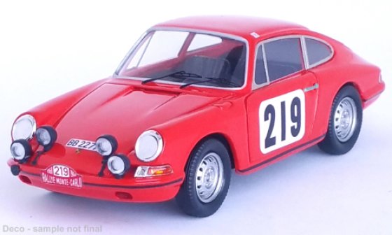 Porsche 911 T, No.219, Rallye Monte Carlo, B.Waldegard/L.Helmer, 1968