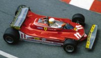FERRARI - F1 312T4 N 11 WORLD CHAMPION POLE POSITION AND WINNER MONACO GP (with pilot figure) 1979 JODY SCHECKTER