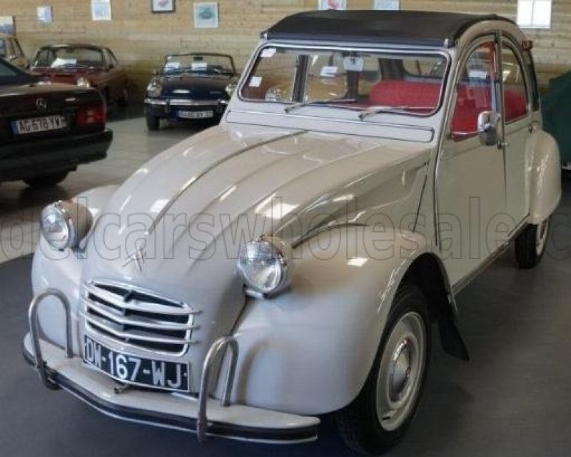 CITROEN 2CV(1966) サファリ柄 SOLID 箱あり CITROEN 2CV(1966