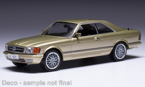 Mercedes 500 SEC, metallic-beige, 1981